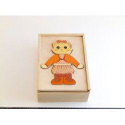 Розвиваюча іграшка одягай-ка кішечка, ТМ Розумний Лис