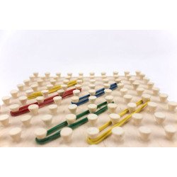 Математичний планшет геоборд "Фантазуємо з резиночками" 10*10, ТМ Розумний Лис Математичний планшет геоборд "Фантазуємо з резиночками" 10*10, ТМ Розумний Лис