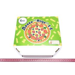 Дроби «Піца 1-6», ТМ Розумний Лис Дроби «Піца 1-6», ТМ Розумний Лис