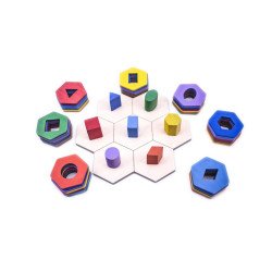 Пірамідка-сортер "Соті", ТМ Розумний Лис Пірамідка-сортер "Соті", ТМ Розумний Лис