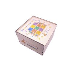 Сортер-лото "кольорові фігурки", ТМ Розумний Лис