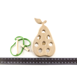 Шнурівка груша натуральна, ТМ Розумний Лис