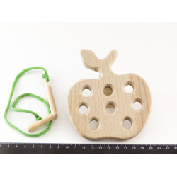 Шнурівка яблуко натуральне, ТМ Розумний Лис