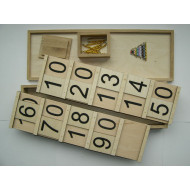 Дошки Сегена одиниці, комплект 2 дошки з бусинками без коробки