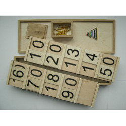 Дошки Сегена одиниці, комплект 2 дошки з бусинками без коробки