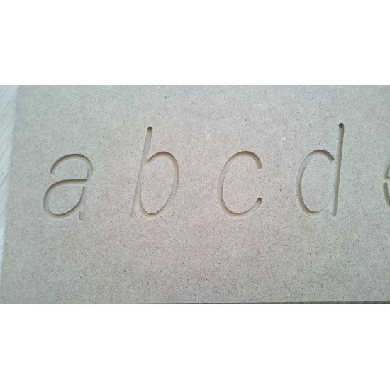 Тренажёр для письма буквы большие прописные  английские, 2 доски 16*75 см , 3 палочки