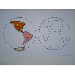 Контурные карты к карте континентов