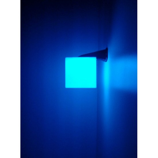 Настінний світильник Куб 20х20см з RGB підсвічуванням,TIA-SPORT