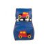 Кресло мешок детский Машинка синий