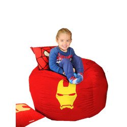 Кресло мешок мяч Железный человек Кресло мешок мяч Железный человек