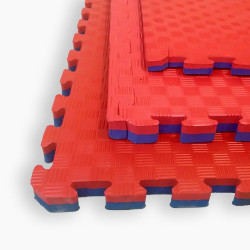 Мат татамі ластівчин хвіст 50 мм Червоно-Синій, Lanor Мат татамі ластівчин хвіст 50 мм Червоно-Синій, Lanor