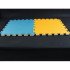 М`яка підлога пазл 50х50х2 см Жовто-Синя, Lanor