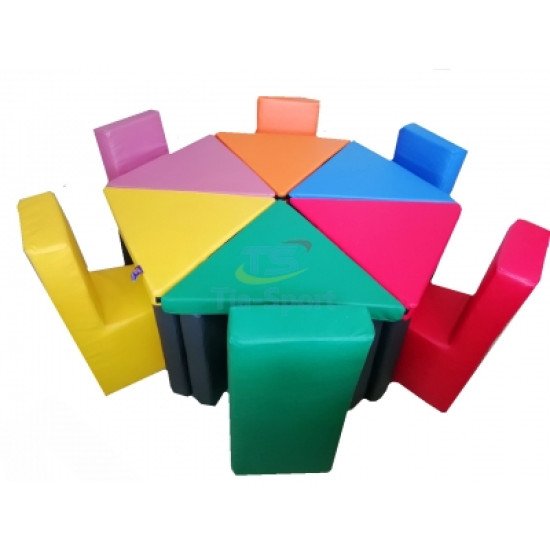 Комплект ігрових меблів Квіточка, Тia-sport