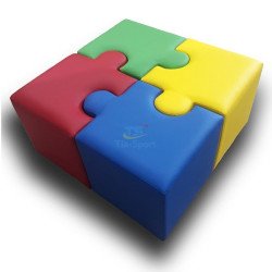 Комплект пуфів Пазл, Tia-Sport