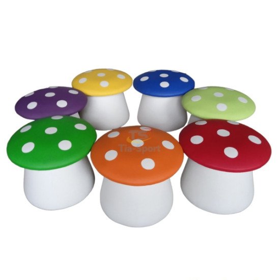 Комплект дитячих пуфів Грибочки, Tia-Sport