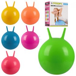 М'яч дитячий з рогами (фітбол) GB-0380, TIA-SPORT