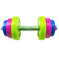 Дитяча гантель із знімними дисками 1 шт., TIA-SPORT Дитяча гантель із знімними дисками 1 шт., TIA-SPORT