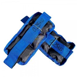 Обтяжувачі-манжети для рук та ніг 2x0,25 кг G8833-0.5BL, Tia-sport Обтяжувачі-манжети для рук та ніг 2x0,25 кг G8833-0.5BL, Tia-sport