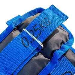 Обтяжувачі-манжети для рук та ніг 2x0,25 кг G8833-0.5BL, Tia-sport Обтяжувачі-манжети для рук та ніг 2x0,25 кг G8833-0.5BL, Tia-sport