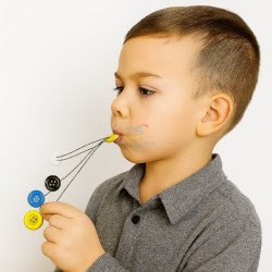 Логопедичний тренажер Ґудзики для вправ з губами, Tia-sport Логопедичний тренажер Ґудзики для вправ з губами, Tia-sport