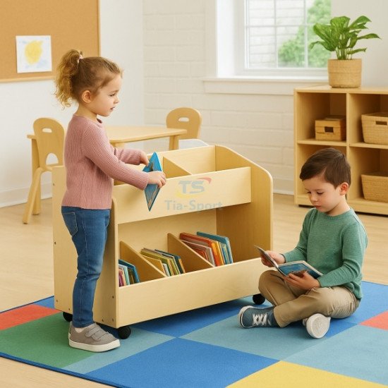 Мобільна книжкова тумба, Tia-sport Мобільна книжкова тумба, Tia-sport