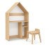 Дитячий письмовий стіл у формі будиночка зі стільчиком 2-в-1, Tia-sport