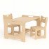 Дитячий набір меблів Комфорт – стіл і два стільці, Tia-sport