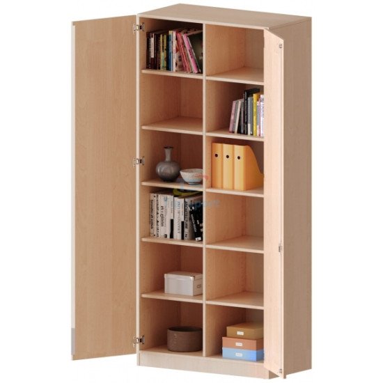 Шафа для навчальних матеріалів з полицями (100×190×45 см), Tia-sport Шафа для навчальних матеріалів з полицями (100×190×45 см), Tia-sport
