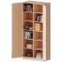 Шафа для навчальних матеріалів з полицями (100×190×45 см), Tia-sport
