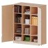 Шафа для навчальних матеріалів з полицями (104,5×80×45 см), Tia-sport