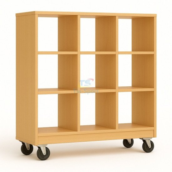 Стелаж-перегородка двосторонній Кубики на колесах, TIA-SPORT Стелаж-перегородка двосторонній Кубики на колесах, TIA-SPORT