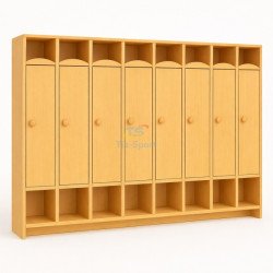 Шафка гардеробна на 8 відділень Мій куточок, TIA-SPORT