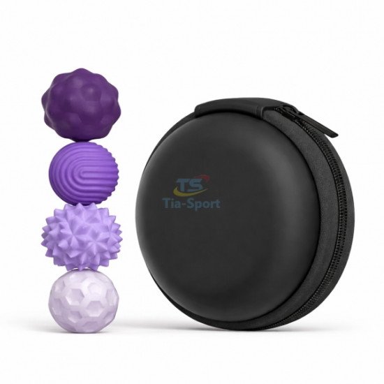 Сенсорні силіконові магнітні кульки, 4 шт., Tia-sport