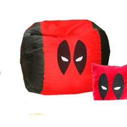 Кресло мешок мяч Человек паук красный Кресло мешок мяч Человек паук красный