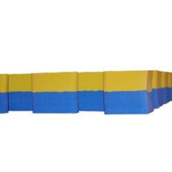 Мат татамі ластівчин хвіст 25 мм Жовто-Синій, Lanor Мат татамі ластівчин хвіст 25 мм Жовто-Синій, Lanor