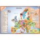 Пазл "Карта Европы" 110 елементов, 48 достопримечательностей