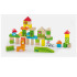 Дерев'яні кубики Зоопарк, 50 шт., 3 см, Viga Toys 