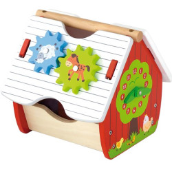 Дерев'яний сортер Веселий будиночок, Viga Toys
