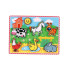Дерев'яна рамка-вкладиш Звірята на фермі, Viga Toys  