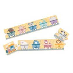 Пазл PolarB Числа і звірята, Viga Toys Пазл PolarB Числа і звірята, Viga Toys