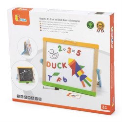 Дошка магнітно-маркерна на підставці, Viga Toys Дошка магнітно-маркерна на підставці, Viga Toys