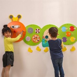 Бізіборд Гусениця, Viga Toys