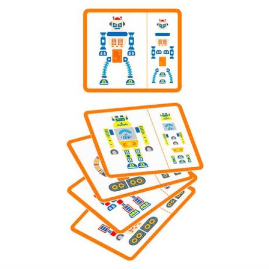 Набір для творчості Дерев'яна аплікація Робот, Viga Toys