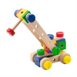 Дерев'яний конструктор 53 ел, Viga Toys Дерев'яний конструктор 53 ел, Viga Toys
