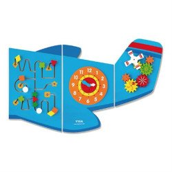 Бізіборд Літачок, ТМ Viga Toys Бізіборд Літачок, ТМ Viga Toys
