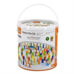 Динамічний конструктор Дерев'яне доміно 116 ел., Viga Toys 