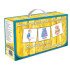 Подарунковий набір "Україно-англійська валізочка" (10 наборів міні-карток), Вундеркінд з пелюшок