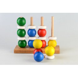 Сортер-пірамідка Млинці та пончики, ТМ ТАТО