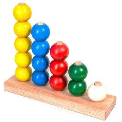 Кульки кольорові, лічильний матеріал, ТМ ТАТО Кульки кольорові, лічильний матеріал, ТМ ТАТО