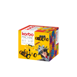 Набор для творческого конструирования KORBO "Machine", 61 деталей